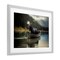 Stupell Industries Moose in Canoe Tranquility Framed Print Under Glass, design by Sasha